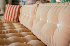 Confection d'un salon d'été façon matelas tapissier 100% laine